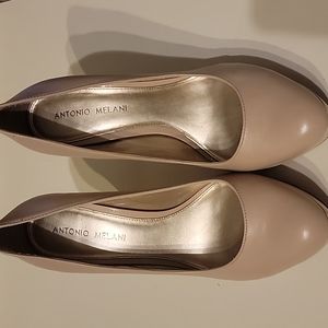 Antonio Melani Tan heels, size 8